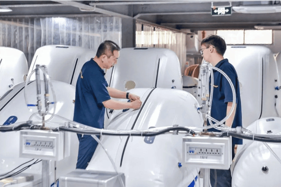 Chamber assembly line